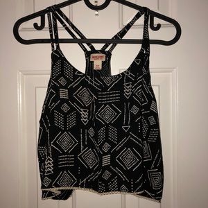 TRIBAL PRINTED Crop Top